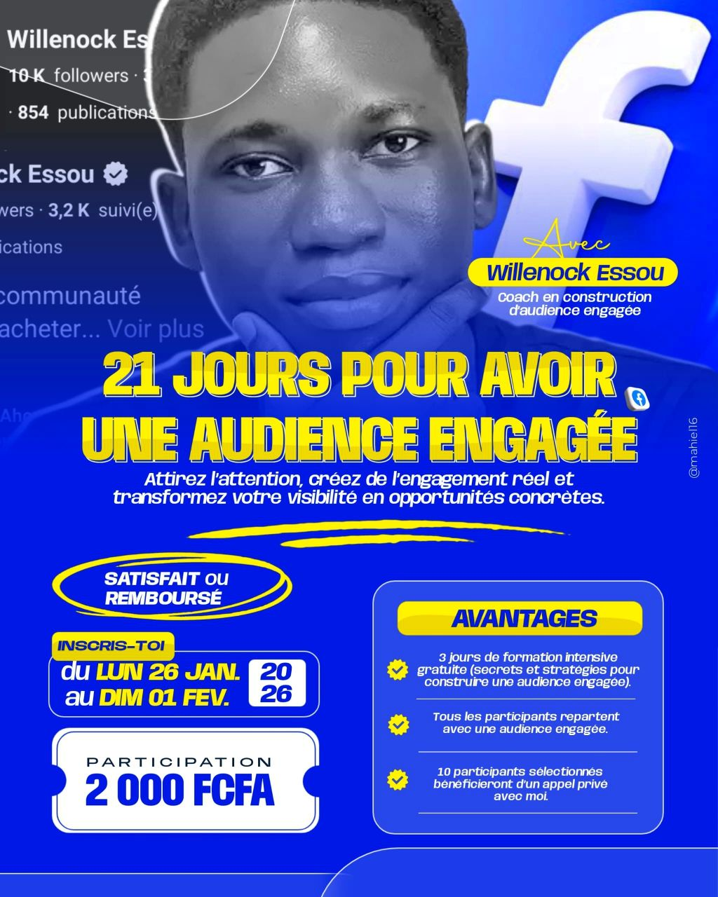 Challenge 21 jours audience engagée